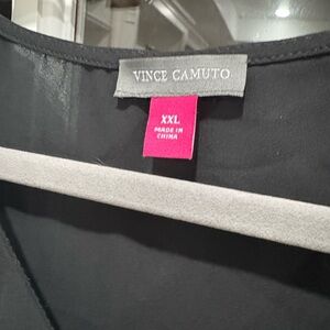 Vince Camuto Black Blouse